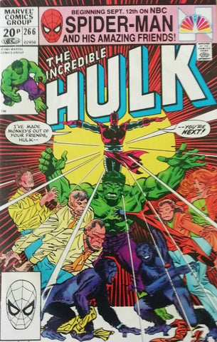 Incredible Hulk #266 - Marvel Comics - 1981