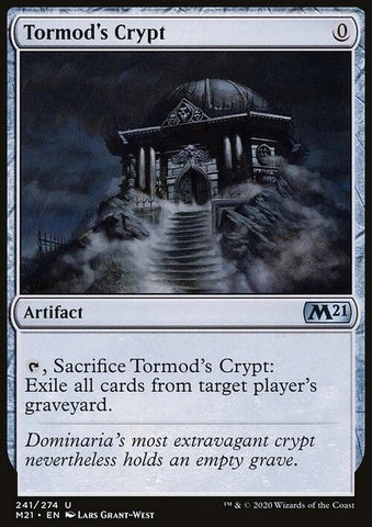 "Tormod's Crypt" - Magic The Gathering Card - M21