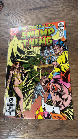 Saga of the Swamp Thing #7 -  DC Comics - 1982