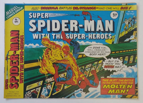 Super Spider-Man with the Super-Heroes #182 - Marvel/British - 1976