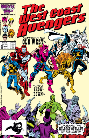 West Coast Avengers #18 - Marvel Comics - 1986