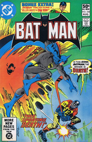 Batman #338 - DC Comics - 1981