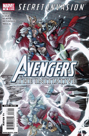 Avengers: The Initiative #18 & #19 - Marvel Comics - 2008