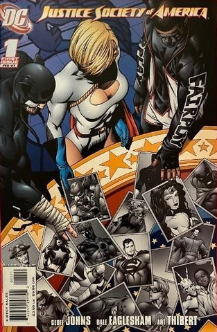 Justice Society of America #1 - DC Comics - 2007 - Rare Variant