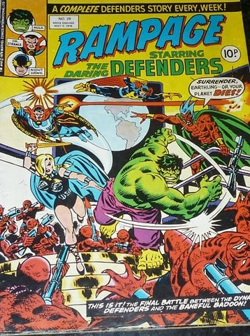 Rampage Comic #29 - Marvel Comic/British - 1978