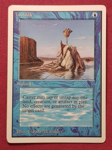 "Twiddle" - Magic The Gathering Card - Unlimited
