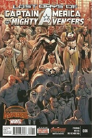 Last Days of Captain America & Mighty Avengers #8 - Marvel Comics - 2015