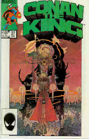 Conan The King #27 - Marvel Comics - 1985