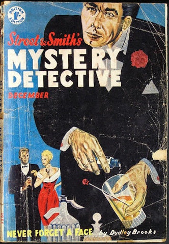 Street & Smith's Mystery Detective #7 "Never Forget A Face" - 1955