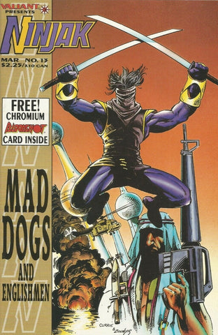 Ninjak #13 - #25 (13 x Comics LOT) - Valiant Comics - 1995/6
