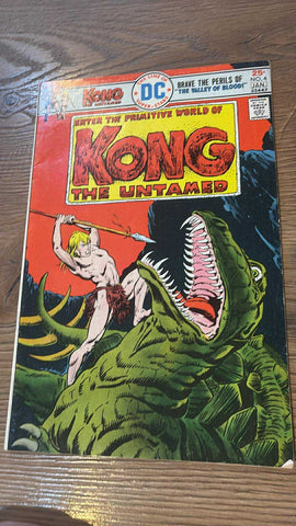 Kong the Untamed #4 - DC Comics - 1975/76