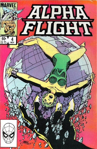 Alpha Flight #4 - Marvel Comics - 1983