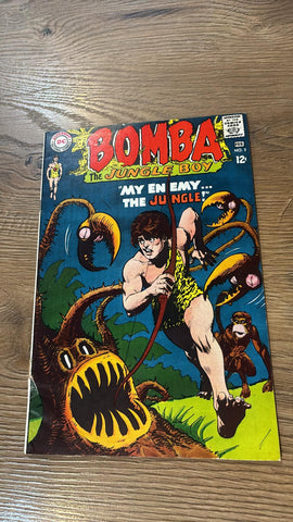 Bomba the Jungle Boy #3 - DC Comics - 1968