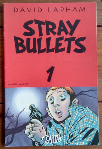 Stray Bullets #1 - Image Comics / El Capitan Books - 1995