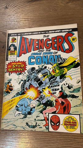 The Avengers #142 - Marvel/British - June 1976