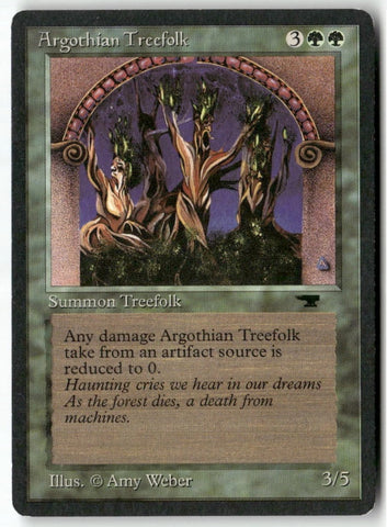 "Argothian Treefolk" - Magic The Gathering Card - Antiquities