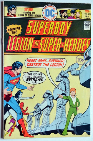 Superboy & The Legion Of Super-Heroes #214 - DC Comics - 1976