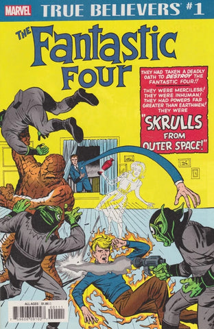 True Believers: Fantastic Four #1 - Marvel - 2019 - "FF #2 facsimile"