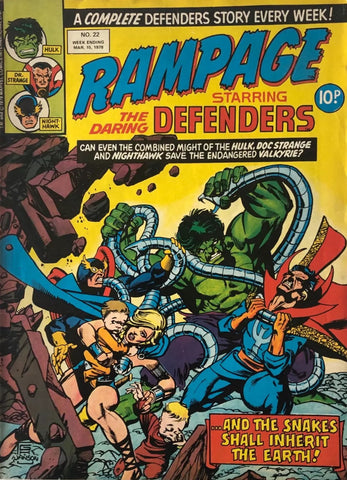 Rampage Magazine #22 23 24 (3x Comics RUN) - Marvel Comics - 1978