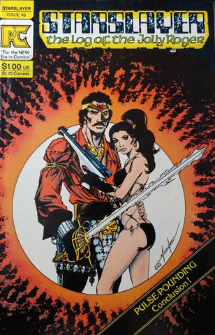 Starslayer: Log of the Jolly Roger #6 - First Comics - 1984