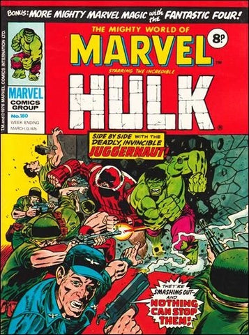 Mighty World of Marvel #180 - Marvel Comics - 1976