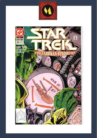 Star Trek #36 - #39 (4x Comics RUN) - DC Comics - 1992