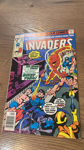 Invaders #78 - Marvel Comics - 1978