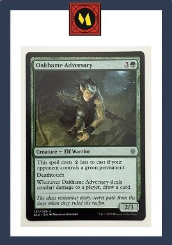 "Oakhame Adversary" - Magic The Gathering Card - ELD