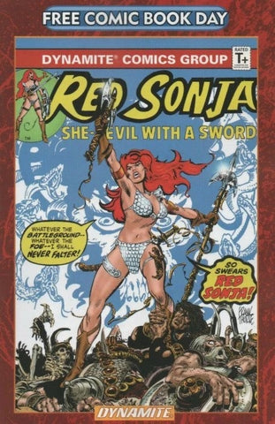 Red Sonja FCBD - Dynamite - 2022