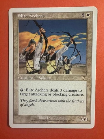"Elite Archers" - Magic The Gathering - 7th Edition