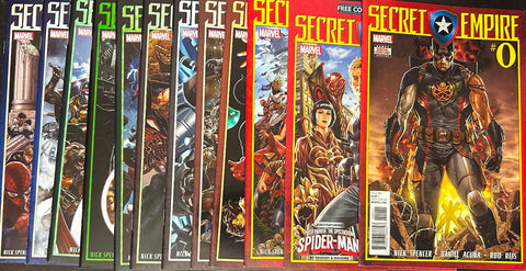 Secret Empire #0-10 FULL Set plus extras - Marvel Comics - 2017