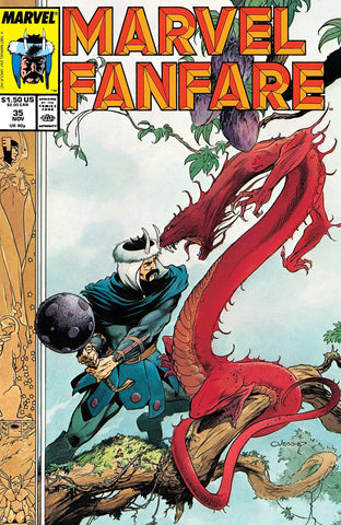 Marvel Fanfare #35 - Marvel Comics -  1987