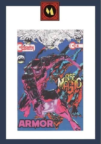 Armor: Rise Of Magic #6 - Continuity Comics - 1993