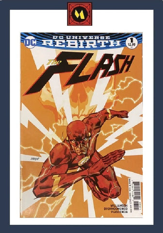 The Flash #1 - DC Comics - 2016 - Cover B - 1st Godspeed Cameo
