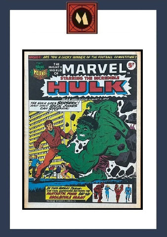 Mighty World of Marvel #44 - Marvel Comics / British - 1973