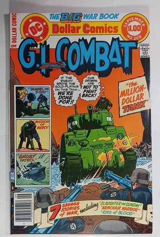 GI Combat #209 - DC Comics - 1978