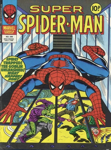 Super Spider-Man #286 and #287 - Marvel Comics/British - 1978