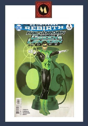Hal Jordan & The Green Lantern Corps #1-5 (5x Comics RUN) - DC - 2016