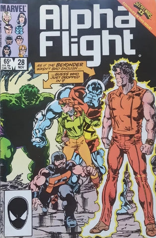 Alpha Flight #28 - Marvel Comics - 1985