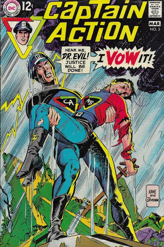 Captain Action #3 - DC Comics - 1968