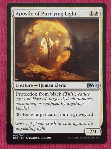 "Apostle Of Purifying Light" x4 - Magic The Gathering - M20 - 4-Card Playset