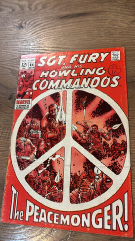 Sgt Fury #64 - Marvel Comics - 1969