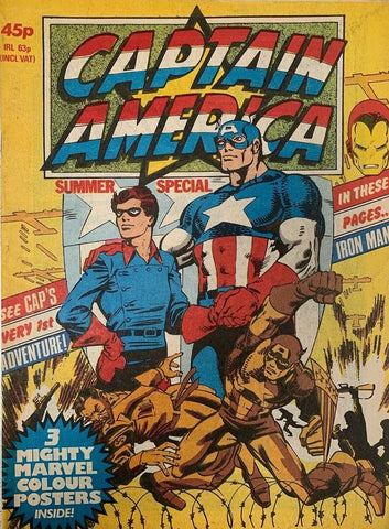 Captain America: Summer Special - Marvel Comics / British - 1979