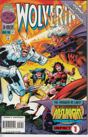 Wolverine #104 - Marvel Comics - 1996