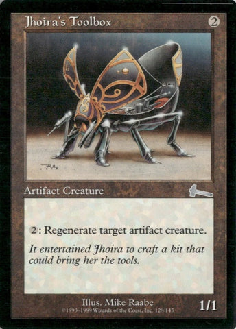"Jhoira's Toolbox" - Magic The Gathering Card - Urza's Legacy