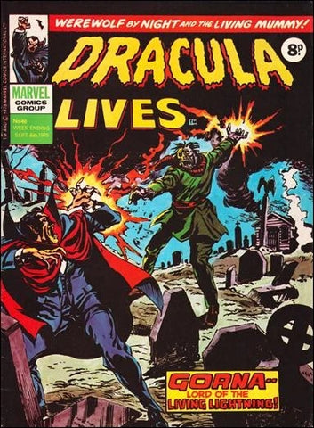 Dracula Lives #46 - Marvel Comics / British - 1975