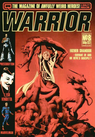 Warrior #8 - Quality Magazines - 1982