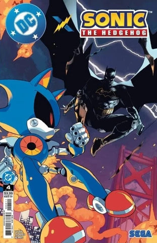 Sonic the Hedgehog #4 - DC Comics - 2025 - Cover A
