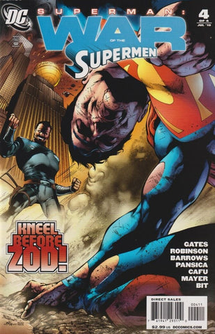 Superman: War of the Supermen #4 - DC Comics - 2010