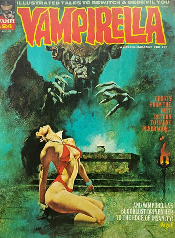 Vampirella #24 - Warren Publishing - 1973